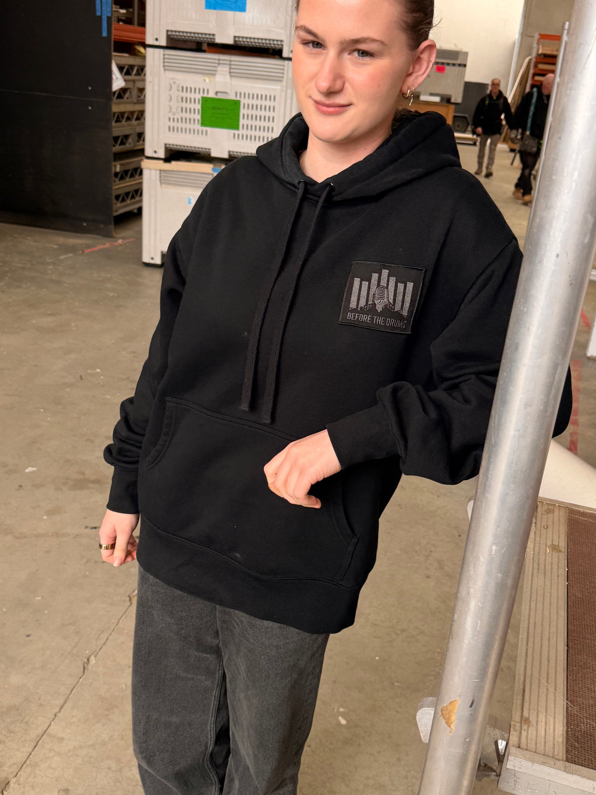 Before the Drums Ladies Hoodie