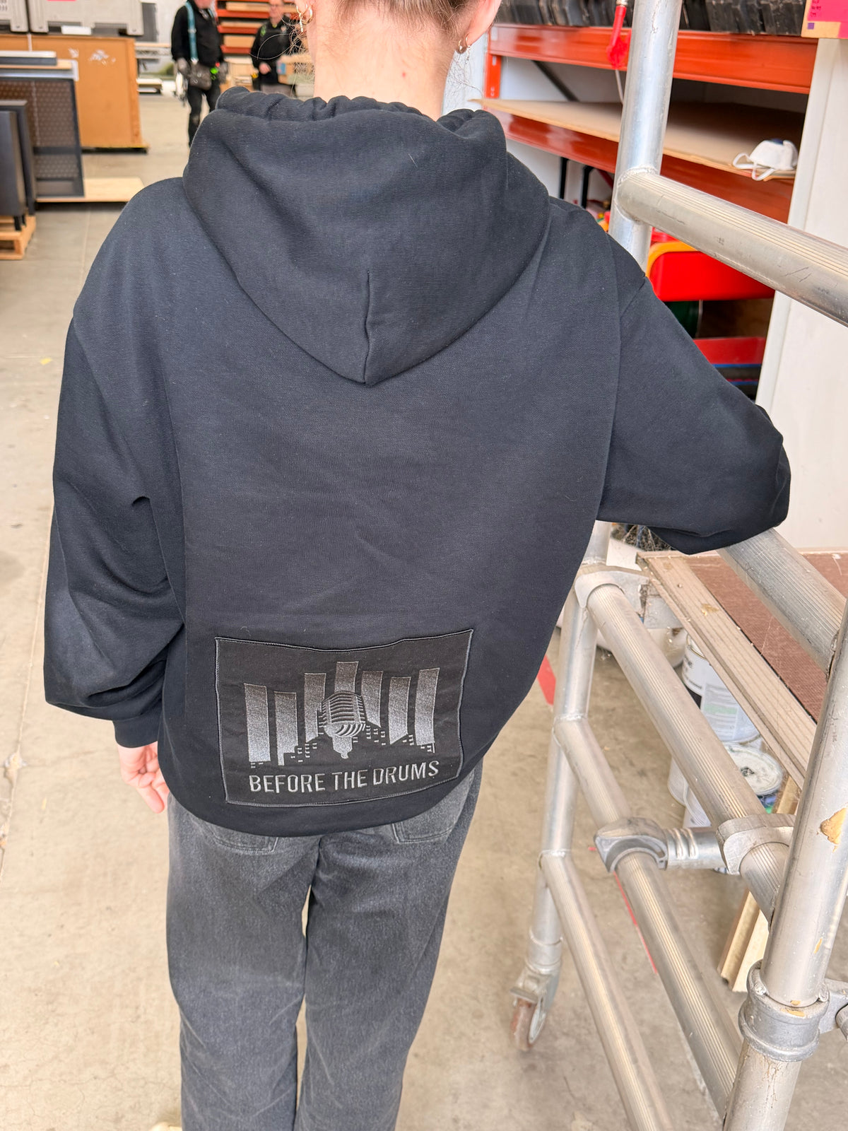 Before the Drums Ladies Hoodie